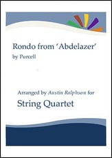 Rondo from The Abdelazer Suite - string quartet P.O.D. cover